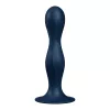 Satisfyer Double Ball-R sötétkék dildó