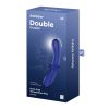 Satisfyer Double Crystal – Light Blue Páros Kristály Vibrátor