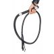 Leg Avenue Rhinestone Handle Whip Black