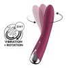 Satisfyer Spinning Vibe 1 piros vibrátor