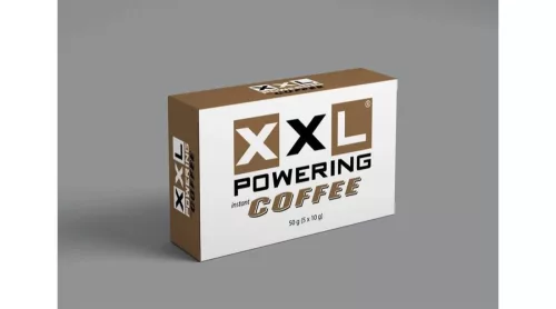 XXL Powering – instant coffee, 5 db férfi vágyfokozó kávé