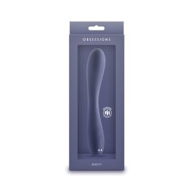   Obsessions Rhett Dark Blue – rugalmas vibrátor, 7 rezgés, 3 sebesség, g-pont stimuláció