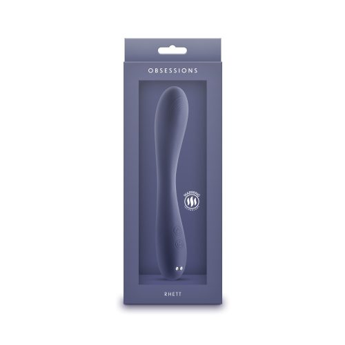 Obsessions Rhett Dark Blue – rugalmas vibrátor, 7 rezgés, 3 sebesség, g-pont stimuláció