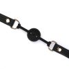 Black Organosilicon Ball Gag