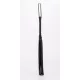 Calf Leather Handle Saddle Leather Tails Black