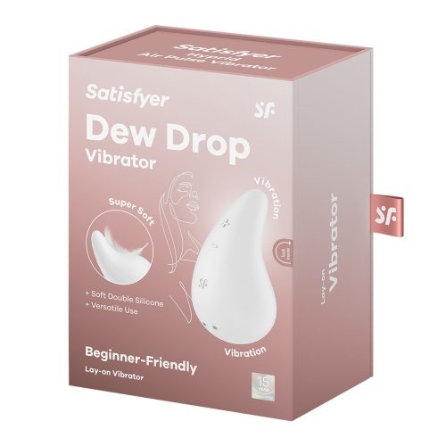 Satisfyer Dew Drop – Fehér Mini Vibrátor