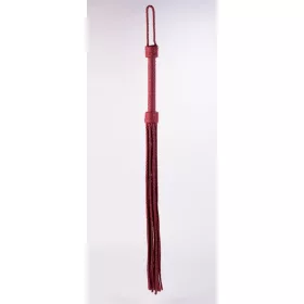 Kid Handle Kid Leather Braided Tails Pink