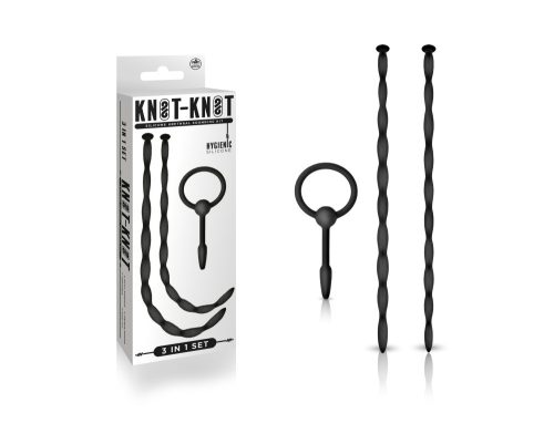 Knot-Knot Silicone Urethral Sounding Kit II – Szilikon húgycső tágító szett