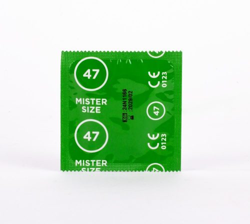 MISTER SIZE 47 mm óvszer – 1 db