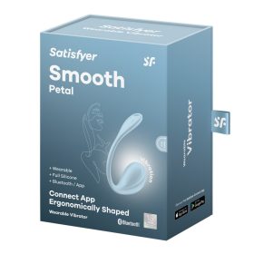 Satisfyer Smooth Petal – Okos G-pont Vibrátor Light Blue