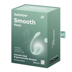 Satisfyer Smooth Petal – Okos G-pont Vibrátor Menta