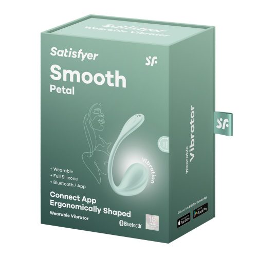 Satisfyer Smooth Petal – Okos G-pont Vibrátor Menta