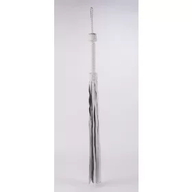 Softy Handle Calf Leather Tails Fehér korbács