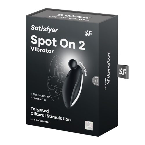 Satisfyer Spot On 2 fekete csiklóizgató