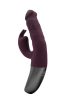 TITANZ 7″ újratölthető szilikon vibrátor rubinvörös színben