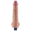 10" REAL SOFTEE Rechargeable Vibrating Dildo(Flesh)
