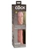 11" Dual Density Silicone Cock Light – Valósághű, puha-kemény érzetű világos dildó