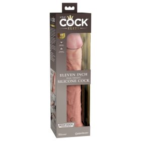   11" Dual Density Silicone Cock Light – Valósághű, puha-kemény érzetű világos dildó