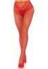 Crotchless backseam tights O/S - red