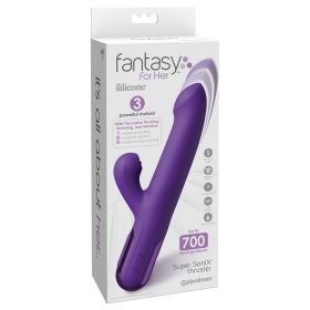 Fantasy For Her Super SoniX Thruster vibrátor-lila