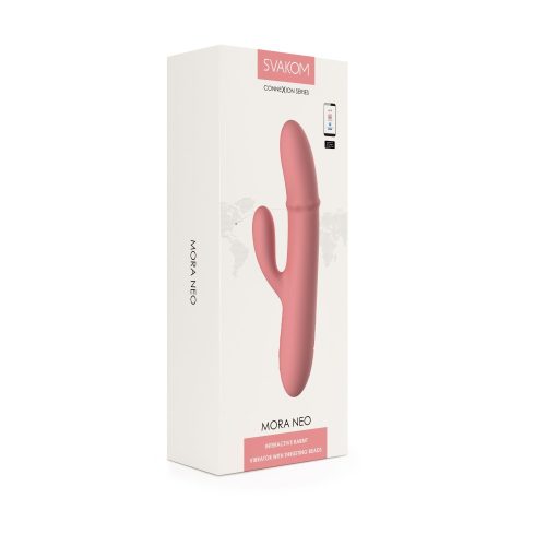 Svakom Mora Neo Peach Pink nonfiguratív vibrátor