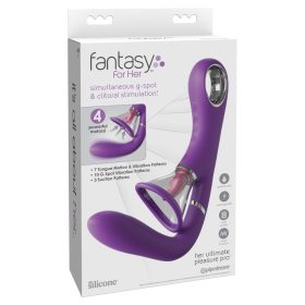 Her Ultimate Pleasure Pro Purple nonfiguratív vibrátor