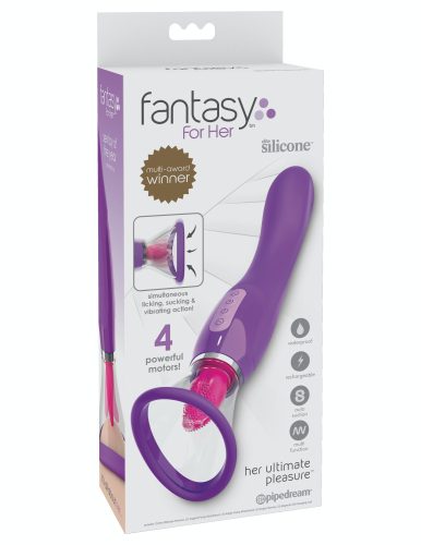Her Ultimate Pleasure  Purple nonfiguratív vibrátor