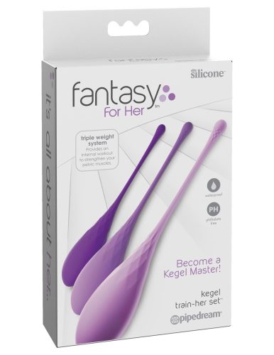 Kegel Train-Her Set  Purple gésagolyók