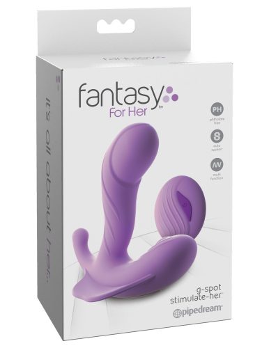 G-Spot Stimulate-Her  Purple nonfiguratív vibrátor