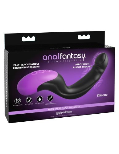 Hyper-Pulse P-Spot Massager Black/ Purple prosztataizgató