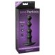 Rechargeable Anal Beads Black anális eszköz fenékdugó