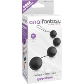Deluxe Vibro Balls  Black gésagolyók