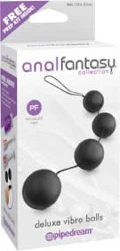 Deluxe Vibro Balls  Black gésagolyók