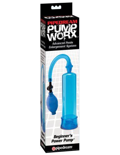 Power Pump Blue kék vákuumos péniszpumpa