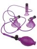 Fetish Fantasy Triple Suckers Purple/Clear pumpa nőknek