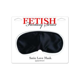 Satin Love Mask  fekete szemkötő