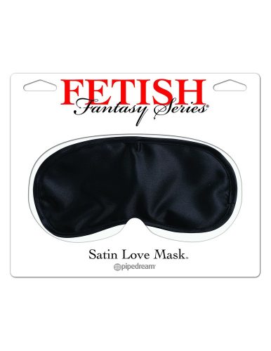 Satin Love Mask  fekete szemkötő