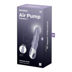   Satisfyer Air Pump Vibrator 1 – felfújható vibrációs vibrátor