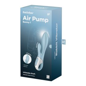   Satisfyer Air Pump Bunny 1 – felfújható vibrációs nyuszis stimulátor