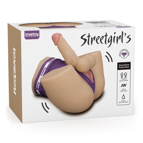 Streetgirl’s Dual Motor Sensation Pulse – kétmotoros stimuláló dildóval