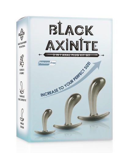 Black Axinite 3 az 1-ben anális dugó készlet I.