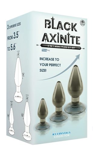 Black Axinite 3 az 1-ben anális dugó készlet III.