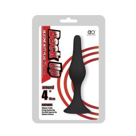 Back Up 10 cm-es szilikon anális dugó tapadókoronggal II