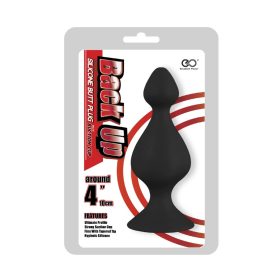 Back Up 4"-os szilikon anális dugó tapadókoronggal I