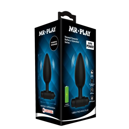 Mr. Play VI erős vibrációs anál plug