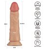 Power Basics 7” (18 cm) vibrációs realisztikus dildó