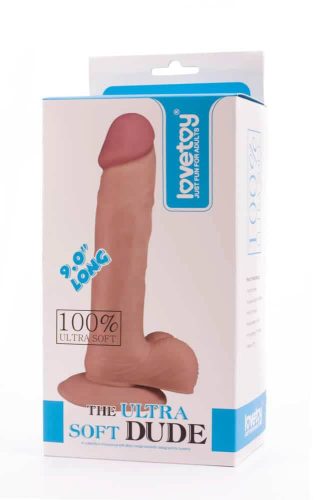 Ultra Soft Dude 9” (23 cm) realisztikus dildó