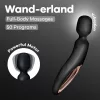 Satisfyer Wand-erland – Prémium Masszázspálca (Fekete/Rózsaarany)