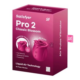   Satisfyer Pro 2 Classic Blossom – Luxus Léghullámos Csiklóizgató