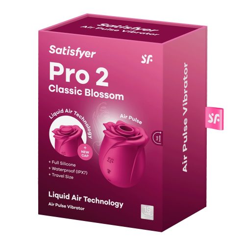 Satisfyer Pro 2 Classic Blossom – Luxus Léghullámos Csiklóizgató